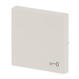 Busch-Jaeger Wippe mit Aufdruck weiß, Retail