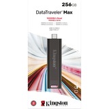 Kingston DataTraveler Max 256 GB, USB-Stick schwarz, USB-C 3.2 Gen 2