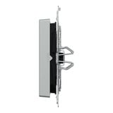 Merten Doppelwippe Kontrollfenster IP44 aluminium, Retail