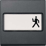 Merten Wippe mit Schriftfeld anthrazit, Retail