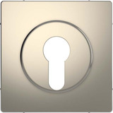 Merten Zentralplatte Wechsel-Rastschalter grau, Retail