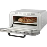 ProfiCook PC-PO 1323 Edelstahl, Pizzaofen edelstahl (gebürstet), bis 2.100 Watt, für Pizza Ø 31,5cm, inkl. Pizzaschieber