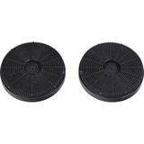 Respekta Aktivkohlefilter MIZ8000 silber/schwarz, 2 Stück, rund