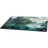 Sharkoon SKILLER SGP40 D6, Gaming-Mauspad blaugrün/mehrfarbig