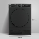 Telefunken T-11-400-DI, Kondensationstrockner schwarz/inox