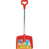 VEDES Schneeschaufel Länge 70 Zentimeter, Schneeschieber rot, Retail