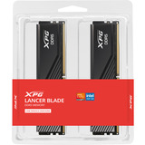 ADATA DIMM 32 GB DDR5-6400 (2x 16 GB) Dual-Kit, Arbeitsspeicher schwarz, AX5U6400C3816G-DTLABBK, XPG Lancer Blade, INTEL XMP, AMD EXPO