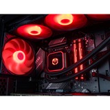 ALTERNATE Custom PC Series • Red Hero Elements Gaming-PC schwarz/transparent, ohne Betriebssystem