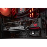 ALTERNATE Custom PC Series • Red Hero Elements Gaming-PC schwarz/transparent, ohne Betriebssystem