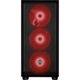 ALTERNATE Custom PC Series • Red Hero Elements Gaming-PC schwarz/transparent, ohne Betriebssystem