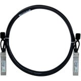 BlueOptics BlueLAN Direct Attach Kabel kompatibel zu Juniper EX-SFP-10GE-DAC-3M schwarz, 3 Meter