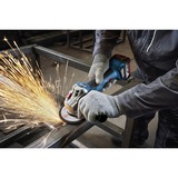 Bosch Professional Akku-Winkelschleifer GWS 18V-8 Professional, 18Volt blau/schwarz, 2x Li-Ionen Akku 5,0Ah, in L-BOXX