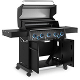 Broil King Gasgrill Baron 590 X Shadow schwarz, mit Seiten- und Heckbrenner