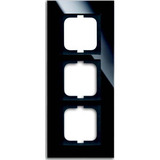 Busch-Jaeger Rahmen 3-fach schwarz, Retail