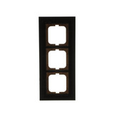 Busch-Jaeger Rahmen 3-fach schwarz, Retail