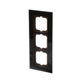 Busch-Jaeger Rahmen 3-fach schwarz, Retail