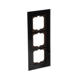 Busch-Jaeger Rahmen 3-fach schwarz, Retail