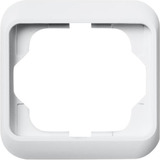 Busch-Jaeger Rahmen einfach Abdeckrahmen studioweiß hochglanz alpha 1721-24G weiß (glänzend), Retail