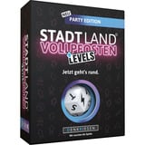 Denkriesen Stadt Land Vollpfosten Levels Party Edition, Partyspiel 