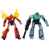 Hasbro Transformers EarthSpark Cyber-Combiner Terran Twitch und Robby Malto, Spielfigur 