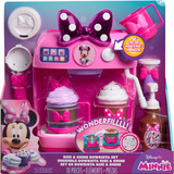 Just Play Disney Junior Minnie Mouse Rise & Shine Bowrista Set, Kinderhaushaltsgerät 