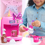 Just Play Disney Junior Minnie Mouse Rise & Shine Bowrista Set, Kinderhaushaltsgerät 