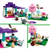 LEGO 21253 Minecraft Das Tierheim, Konstruktionsspielzeug 