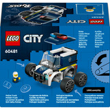 LEGO 60481 City Coole Flitzer - Polizei-Truck, Konstruktionsspielzeug 