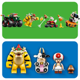 LEGO 72058 Super Mario Bowsers chaotisches Rennen, Konstruktionsspielzeug 