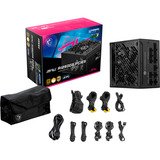 MSI MPG A1250GS PCIE5, PC-Netzteil schwarz, 2x 12-Pin High Power GPU, 1x PCIe, Kabelmanagement, 1250 Watt
