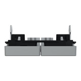 Merten Doppelwippe Aluminium aluminium, Retail