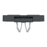 Merten Zentralplatte zweifach für Modular Jack anthrazit, Retail