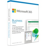 Microsoft 365 Business Standard Subscrip, Office-Software Deutsch, 1 Jahr