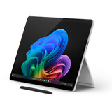 Microsoft Surface Laptop 13 Zoll, Notebook platin, Qualcomm Snapdragon X Plus, Qualcomm Adreno GPU, 16 GB LPDDR5X, 512 GB (512 GB Flash), Windows 11 Home