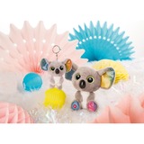 NICI Glubschis Schlenker Koala Miss Crayon, Kuscheltier hellgrau, 15 cm