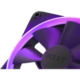 NZXT F120 RGB-Dreierpack 120x120x26, Gehäuselüfter schwarz, 3er Pack inkl. RGB & Fan Controller