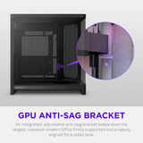 NZXT H6 RGB+ ( 2026 ) All Black, Tower-Gehäuse schwarz, Tempered Glass x 2