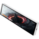 Ocypus Sigma ES916, Monitor 23.3 cm (9.16 Zoll), weiß, Einbau im PC-Gehäuse oder als eigenständiger Desktop-Monitor.