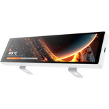 Ocypus Sigma ES916, Monitor 23.3 cm (9.16 Zoll), weiß, Einbau im PC-Gehäuse oder als eigenständiger Desktop-Monitor.