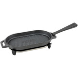 Ooni Grillpfanne Grizzler anthrazit, Sockel aus Edelstahl