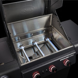 RÖSLE Gasgrill EPICFLAME Core 3 schwarz, 800° Primezone, Smart, Vario+ Grillrostsystem