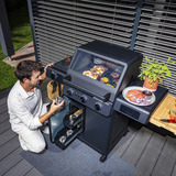 RÖSLE Gasgrill EPICFLAME Core 3 schwarz, 800° Primezone, Smart, Vario+ Grillrostsystem