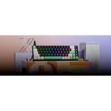 Razer Reclusa X Mini 65, Gaming-Tastatur schwarz/mehrfarbig, DE-Layout, Razer Orange Gen-3