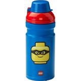 Room Copenhagen LEGO Trinkflasche Iconic Classic  blau/rot, 0,39 Liter