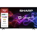 SHARP 70HP5765E, QLED-Fernseher 177 cm (70 Zoll), schwarz, UltraHD/4K, Google TV