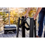 Weber Stand mit Seitentisch für Lumin Compact Elektrogrill 6616, Grill-Untergestell schwarz