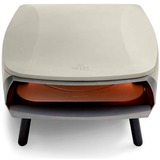 Witt Pizzaofen ETNA Rotante 16" hellgrau, für Pizzen bis ca. Ø 40cm, rotierender Pizzastein