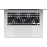 Apple MacBook Air (15") 2025 CTO, Notebook silber, 24 GB, 1 TB (1 TB SSD), M4, Schwedisch