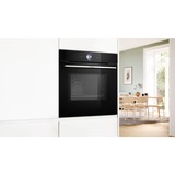 Bosch HMG776NB1 Serie 8, Backofen schwarz, mit Mikrowellenfunktion, 60 cm, Home Connect