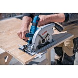 Bosch PRO Akku-Handkreissäge BITURBO GKS 18V-70 L Professional blau/schwarz, 2x Li-Ion Akku ProCORE18V 5,5Ah, in L-BOXX